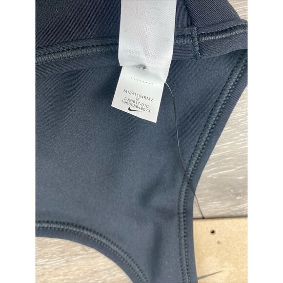 NIKE Swoosh Light Support Women's Non-Padded Sports Bra S DX6817-010 Black $35 - Picture 7 of 7